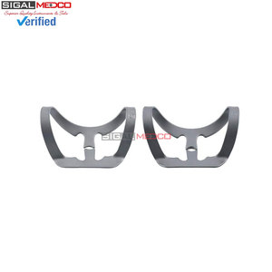 Pinces de contention dentaire manuelles en acier inoxydable allemand Brinker, 6 pièces, rétracteurs de tissus universels pour bicuspides et prémolaires - Product Image 4