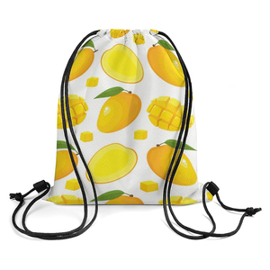 Mochila Impermeable de Poliéster con Cordón, para Gimnasio, Deportes, Actividades al Aire Libre, Playa, Unisex, Todas las Edades, Bolsas con Cordón de Alta Calidad - Product Image 4