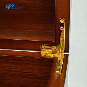 Boîte à bijoux en bois de parfum grande <span class=keywords><strong>caisse</strong></span> de rangement en bois boîte en bois personnalisée avec poignée boîte en bois - Product Image 4