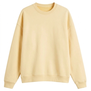 Sweat-shirt surdimensionné à manches longues pour femme, nouveau design, tricoté, imprimé tie-dye, couleur unie lavée à l'avant, collection automne-hiver - Product Image 3