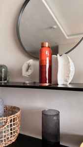 Botella de Agua Hecha a Mano de Cobre Puro de 1 Litro, Ecológica, con Diseño de Mosaico Impreso, Frasco Ayurvédico para la Salud, a Prueba de Fugas, con Logotipo Personalizado - Product Image 5