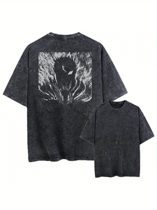 Camiseta con Efecto Ácido, Prenda Urbana Contemporánea que Ofrece Comodidad Relajada, Estilo Moderno y Valor de Moda para el Día a Día - Product Image 5