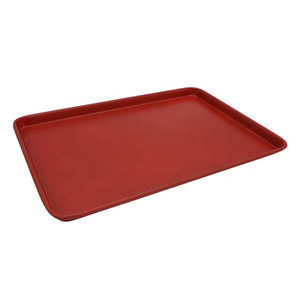 Utensilios para hornear antiadherentes, bandeja para galletas de 10x15 pulgadas. Utensilio para hornear de color rojo con buen rendimiento de desmoldeo - Product Image 2