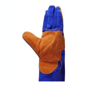 Gants de travail en cuir de vachette renforcé anti-vibration et antidérapant de haute qualité, approuvés CE, pour soudeurs MIG, Arc et TIG - Product Image 5
