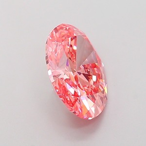 Diamant CVD rose vif fantaisie de 2,59 carats, de forme ovale, de luxe, cultivé en laboratoire, clarté VS1, polissage excellent, diamant non monté pour bijoux - Product Image 4