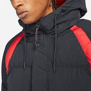 High Quality Lightweight Puffer <b>Jacket</b> with Custom Logo High Quality Fabric Winter <b>Jacket</b> Available Stock <b>Men's</b> Black Red Color - Product Image 5