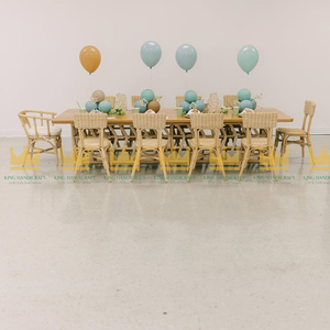 Chaise pour enfants en rotin artisanale pour la location lors de fêtes, mariages, anniversaires, festivals et la décoration d'événements professionnels - Product Image 1
