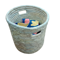 Panier à linge en jonc de mer fait main, modèle 2026, écologique, fabriqué au Bangladesh, design simple, panier BD
