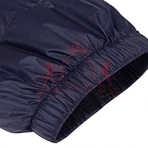 <b>Smart</b> Casual Puffer <b>Jacket</b> Quilted Warm Outerwear High Neck Full Zip Minimal Design <b>For</b> <b>Men</b> - Product Image 4