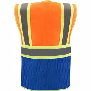 Chaleco Casual para Hombre al por Mayor, Transpirable, para Trabajo, con Múltiples Bolsillos, Chaleco Utilitario Tejido, Servicio OEM, Personalizable - Product Image 3