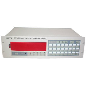 Panneau de commande téléphonique incendie 24 zones GST GST-FT24N 24VDC, système de communication d'urgence connectable en réseau - Product Image 4