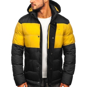 Nouvelle Veste d'Hiver Chaude et Respirante pour Homme The New Journey, Imprimée sur le Devant, Coupe Ample, Col Montant, en Tissu Canvas, Prête à l'Expédition - Product Image 1