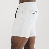 Short de fitness pour hommes personnalisé OEM 2025 short d'entraînement sportif décontracté solide short d'entraînement de course à pied prix de gros Logo personnalisé