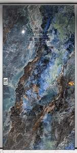 Dalles <span class=keywords><strong>de</strong></span> pierre frittée bleues grand format, design moderne, carreaux <span class=keywords><strong>de</strong></span> sol en porcelaine pour hôtel, pierre artificielle pour mur <span class=keywords><strong>de</strong></span> cuisine et <span class=keywords><strong>comptoir</strong></span> - Product Image 3
