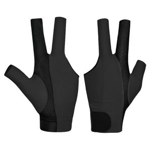 Gants d'entraînement mi-doigts pour hommes, personnalisés, gants de billard à 3 doigts, gants de snooker pour tireurs de queues, de la meilleure qualité - Product Image 2
