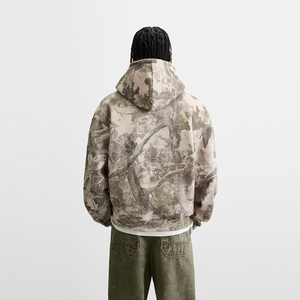 Sweat-shirt Streetwear surdimensionné anti-rides pour hommes Sweat à capuche imprimé de qualité supérieure Matière ample - Product Image 3