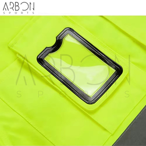 Lightweight Durable Good Seller New Trendy Easy To Wear Comfortable Top Supplier High Visibility Reflective Safety <b>Jackets</b> - Product Image 3