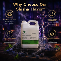 Concentré de saveur de shisha à la myrtille, liquide pour tabac à chicha, molasses de qualité alimentaire, haute concentration
