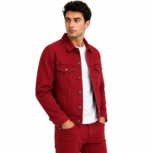 Chaqueta Vaquera de Invierno para Hombre, de Alta Calidad, Duradera, Cómoda, Estilo Atemporal, para Uso Diario, Casual, Urbana, de Viaje, Personalizable - Product Image 2
