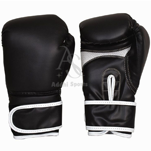 Guantes de Boxeo de Piel Sintética de Primera Calidad, Guantes de Entrenamiento que Absorben la Humedad, Logotipo Personalizado OEM, Artes Marciales - Product Image 1