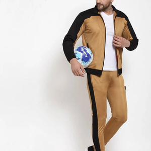Ensemble de survêtement de sport pour homme à manches longues imprimé motif léopard pour le jogging d'hiver, fitness musculaire, sweat-shirt et pantalon de survêtement - Product Image 4