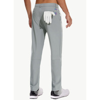 Pantalon de jogging homme en coton lavé, taille mi-haute, style hip-hop, respirant, service OEM, tissu peigné pour sports légers et activités de plein air