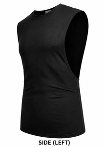 Débardeur de fitness pour homme avec logo personnalisé, de haute qualité, à séchage rapide, sans manches, pour la course à pied, la salle de sport et les sports de plein air - Product Image 2
