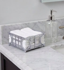 Porta Servilletas Metálico de Diseño Moderno y Lujoso con Acabado Elegante, Perfecto para Accesorios de Comedor de Hotel y Decoración de Mesa - Product Image 4