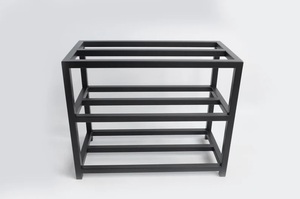 Smart Shoe <b>Rack</b> Three Tier Compact Organizer High Load Capacity Stable Frame Space Efficient Design Modern Storage Solution - Product Image 4
