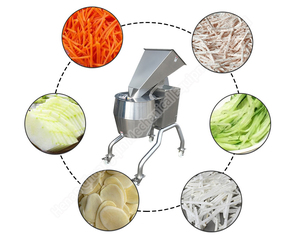 Machine à trancher les pommes de terre croustillantes Machine à trancher les carottes Machine à déchiqueter les tranches de fromage - Product Image 1