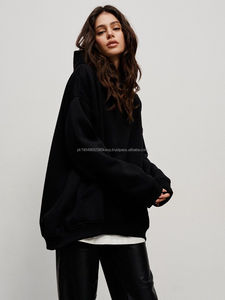 New Fallwinter Street Boyfriend Wind Fleece Casual Loose Pocket Hoodies et Sweatshirts pour femmes - Product Image 5