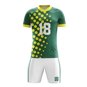 Wholesale High Quality Team Sport Club Jersey Set Custom Sublimation Football Shirts Football Uniform Men <b>Soccer</b> Wear - Product Image 5
