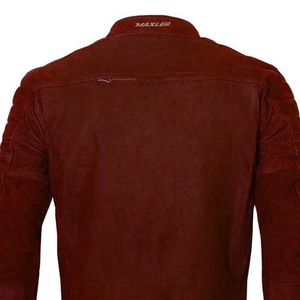 Nouvelle arrivée Vestes en cuir de moto de haute qualité Vestes de moto de course en cuir sur mesure avec logo personnalisé pour hommes - Product Image 5