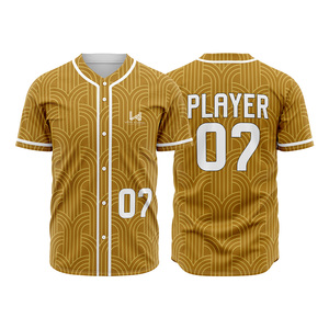 Camiseta de Béisbol Personalizada para Hombre, Estampado Geométrico Completo, 100% Poliéster, Transpirable, Manga Corta, Corte Regular, Uniforme para Todas las Temporadas - Product Image 1
