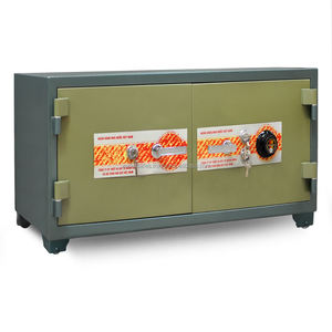 Caja Fuerte para el Hogar LX627 DK con Combinación y Cerradura de Llave, Construcción de Acero Inoxidable de 2 mm, Antirrobo e Ignífuga 1000-1200C - Product Image 4