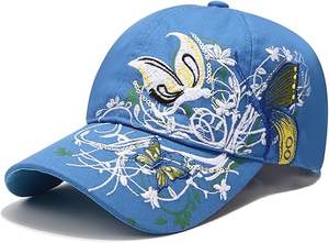 Gorra de Béisbol Lisa, de Nailon/Algodón, Ajustable, con Logotipo Personalizado Bordado, Letra/Argyle, Transpirable, Impermeable, Unisex, Deportiva - Product Image 5