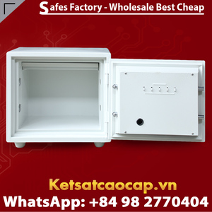 Fábrica de armarios resistentes al fuego-Caja fuerte digital electrónica WELKO LX500 E Plata - Product Image 4