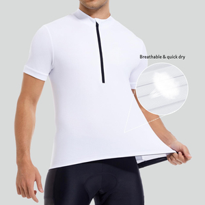 เสื้อจักรยานผู้ชายแบบ Ergonomic ระบายอากาศได้ดี ผ้าตาข่าย แขนสั้น สำหรับปั่นจักรยานบนถนน พร้อมแถบสะท้อนแสง - Product Image 3