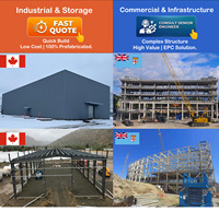 Planta de Fabricación Inteligente, Estructura de Acero, Taller, Línea de Producción Automatizada, Kit de Construcción de Almacenes Metálicos