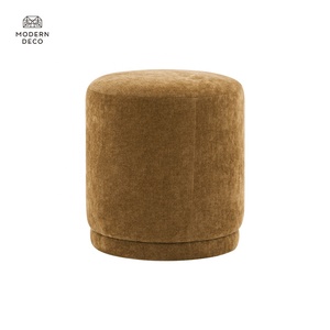 Nouveau tissu Ottoman meubles <span class=keywords><strong>de</strong></span> salon canapé <span class=keywords><strong>chaise</strong></span> pied tabouret Pouf siège forme <span class=keywords><strong>ronde</strong></span> - Product Image 6