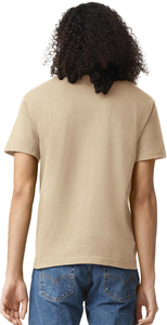 Camiseta de Manga Corta para Hombre, Color Beige, Corte Regular, Cuello Redondo, Estilo Casual, 100% Algodón Jersey, Diseño con Letras, Secado Rápido, 320g - Product Image 4