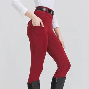 OEM Design Factory Supplier Horse Riding Women <b>Clothes</b> Custom Made Full Seat Tight Horse Riding Legging - Product Image 4