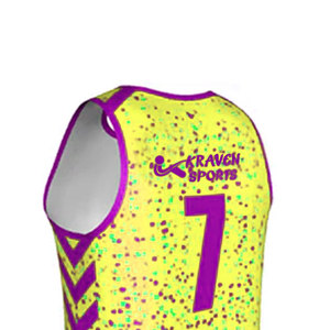 Maillot de basket-ball imprimé par sublimation, style sportif, best-seller en ligne, prix abordable - Product Image 5