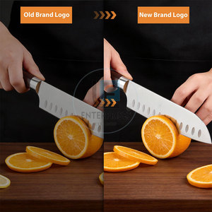 Vente flash, prix bas, couteaux de chef en acier inoxydable de haute qualité et manche en bois, couteaux de cuisine durables et écologiques - Product Image 6