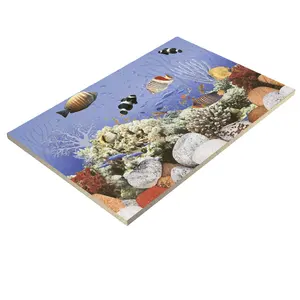 Fish life Interior Southeast Asia bathroom tiles 300x450 mm ceramic wall tiles from Indian company