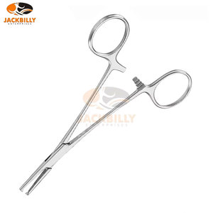 Pince Halsted pour artères 1x2 dents droites 12,5 cm (5 pouces) – Instruments chirurgicaux médicaux pour hémostase, chirurgie vasculaire et microchirurgie - Product Image 3
