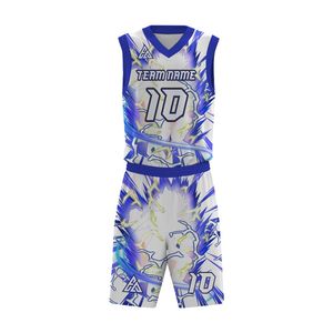 Personaliza tu Propio Uniforme de Baloncesto, Conjunto de Camiseta de Baloncesto Reversible para Hombre, Ropa de Baloncesto Juvenil de Secado Rápido - Product Image 6