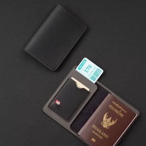Funda de Pasaporte Original de Cuero PU Genuino, Funda de Viaje para Pasaporte, Porta Pasaportes con Logotipo y Color Personalizados - Product Image 1