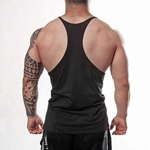 Camiseta sin mangas de algodón 100% para hombre, personalizada para gimnasio, culturismo, tejida, para uso casual, diseño transpirable - Product Image 2
