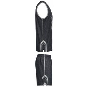 Conjunto de Camiseta de Baloncesto VOLARE, Cuello en V, Sin Mangas, Absorbe la Humedad, para Adultos, Todas las Temporadas, Uniforme Deportivo OEM, Impresión Sublimada - Product Image 4